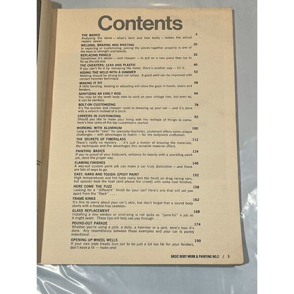 Petersen's Basic Body Work and Painting automotive car how to No 2 - Picture 3 of 5